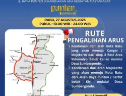 Ini Pengalihan Arus Punten Carnival Kota Batu, Jangan Sampai Salah Jalur!