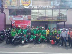 Duka Mendalam! Pengemudi Ojol Batu Gelar Aksi Damai di Balai Kota