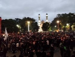Lilin dan Bunga untuk Affan Kurniawan, Solidaritas Damai Warga Malang