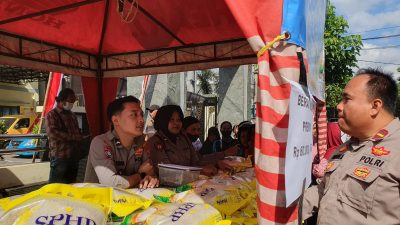 Polres Tulungagung Gelar Gerakan Pangan Murah, 49 Ton Beras Terjual Hanya dalam Empat Hari