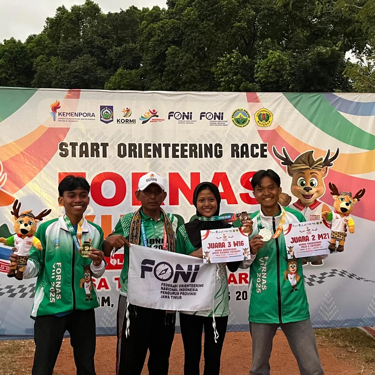 Jombang Orienteering Day 2025: Bukan Sekadar Lari, Ajang Bentuk Karakter Generasi Muda
