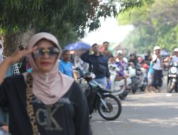 ASN Pemkab Kediri dan Warga Ikuti Upacara HUT RI Lewat Layar Lebar