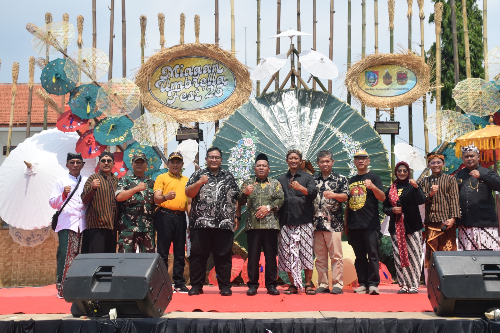 Miagan Umbrella Fest 2025: 25 Grup RT Meriahkan Kirab Budaya Payung