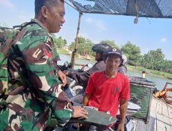 TMMD Jombang Bawa Berkah, Pendapatan Penyeberang Sungai Brantas Naik Dua Kali Lipat