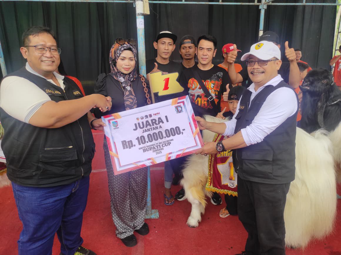 Kontes Nasional Kambing PE Kaligesing Gairahkan Peternakan Rakyat di Jombang