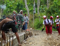 Bertelanjang Kaki Menuju Mimpi, TMMD di Ngusikan Hadirkan Jalan Harapan