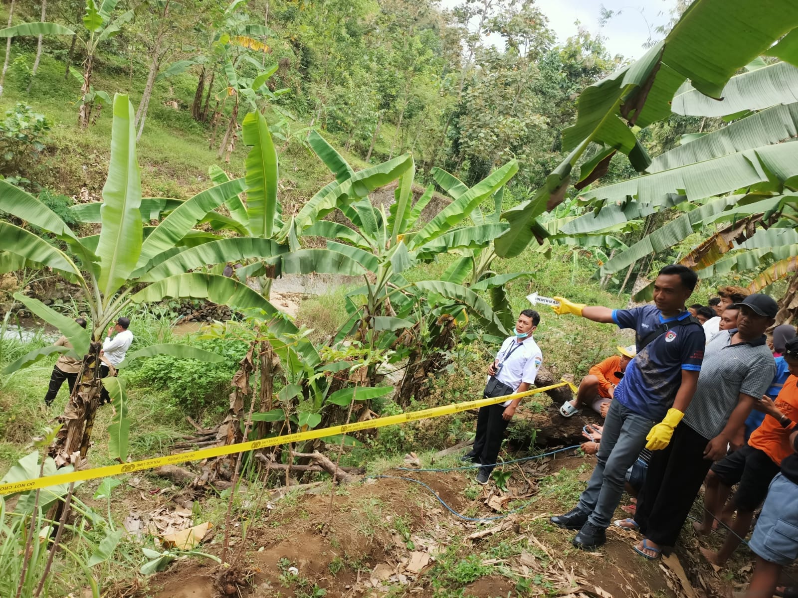 Pria Lansia di Kediri Ditemukan Tewas Mengapung di Sungai Sabiyu