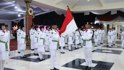 74 Pemuda-Pemudi Jombang Resmi Dikukuhkan Jadi Paskibraka 2025