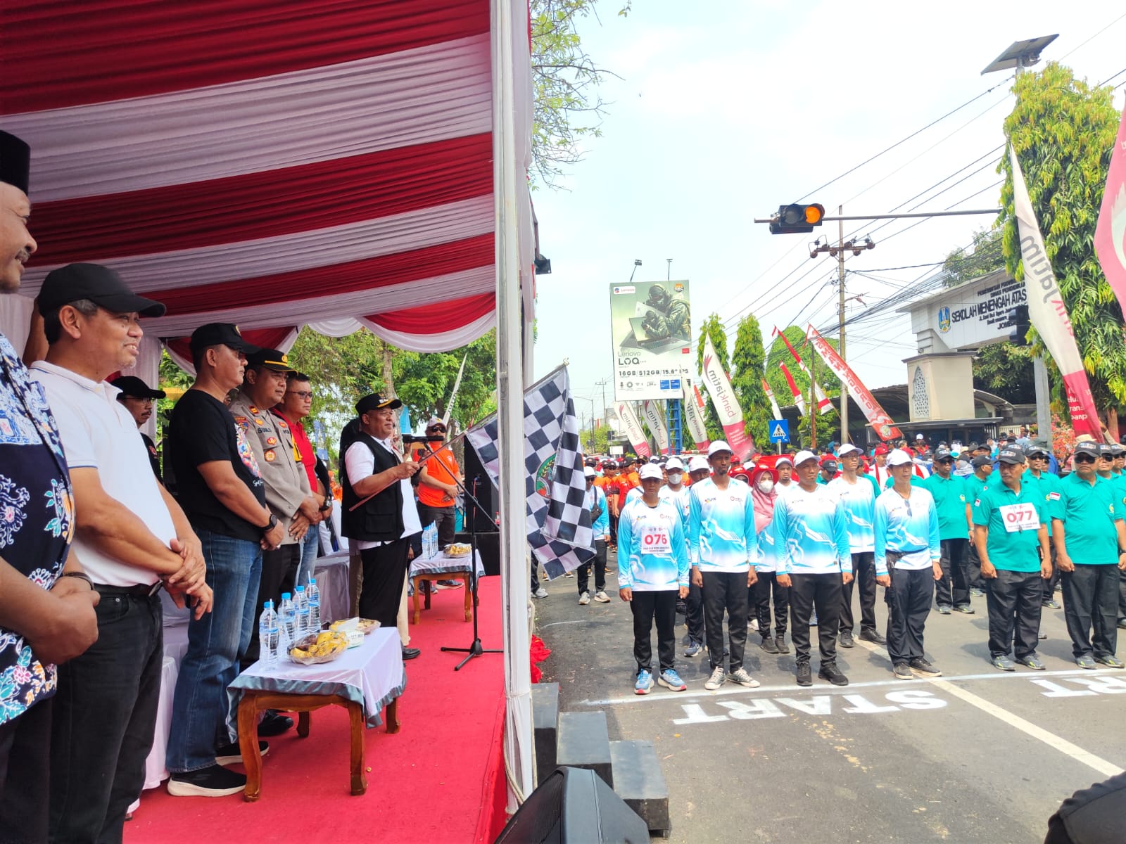 Gerak Jalan ROJO 2025 di Jombang Jadi Pesta Kebersamaan dan Semangat Sportivitas