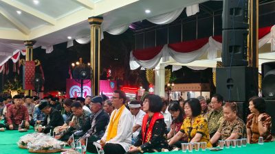 Doa Lintas Agama Warnai Malam Tasyakuran HUT ke-80 RI di Jombang