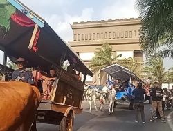Pemkab Kediri Suguhkan Parade Cikar di Gempita Kemerdekaan 2025