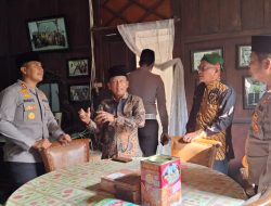 Dukung Ruwatan Negara, Kapolres Kediri Tinjau Situs Persada Soekarno