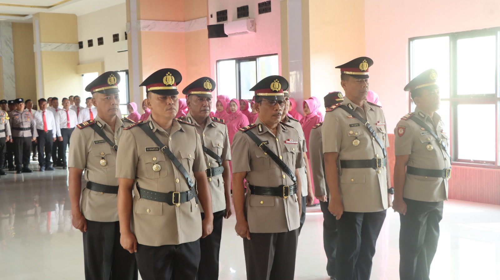 Empat Kapolsek di Nganjuk Resmi Berganti, Kapolres Tekankan Kinerja dan Sinergi