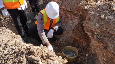 Polres Blitar Resmi Lakukan Groundbreaking SPPG di Jimbe, Gandeng PT Kampung Coklat