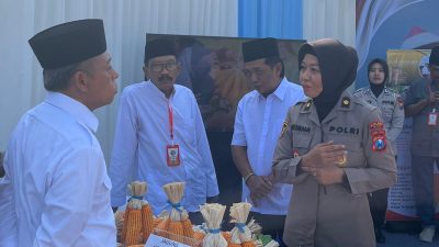 Benih Jagung Bhayangkara Polres Blitar Mulai Ditanam di Sejumlah Ponpes Jawa Timur