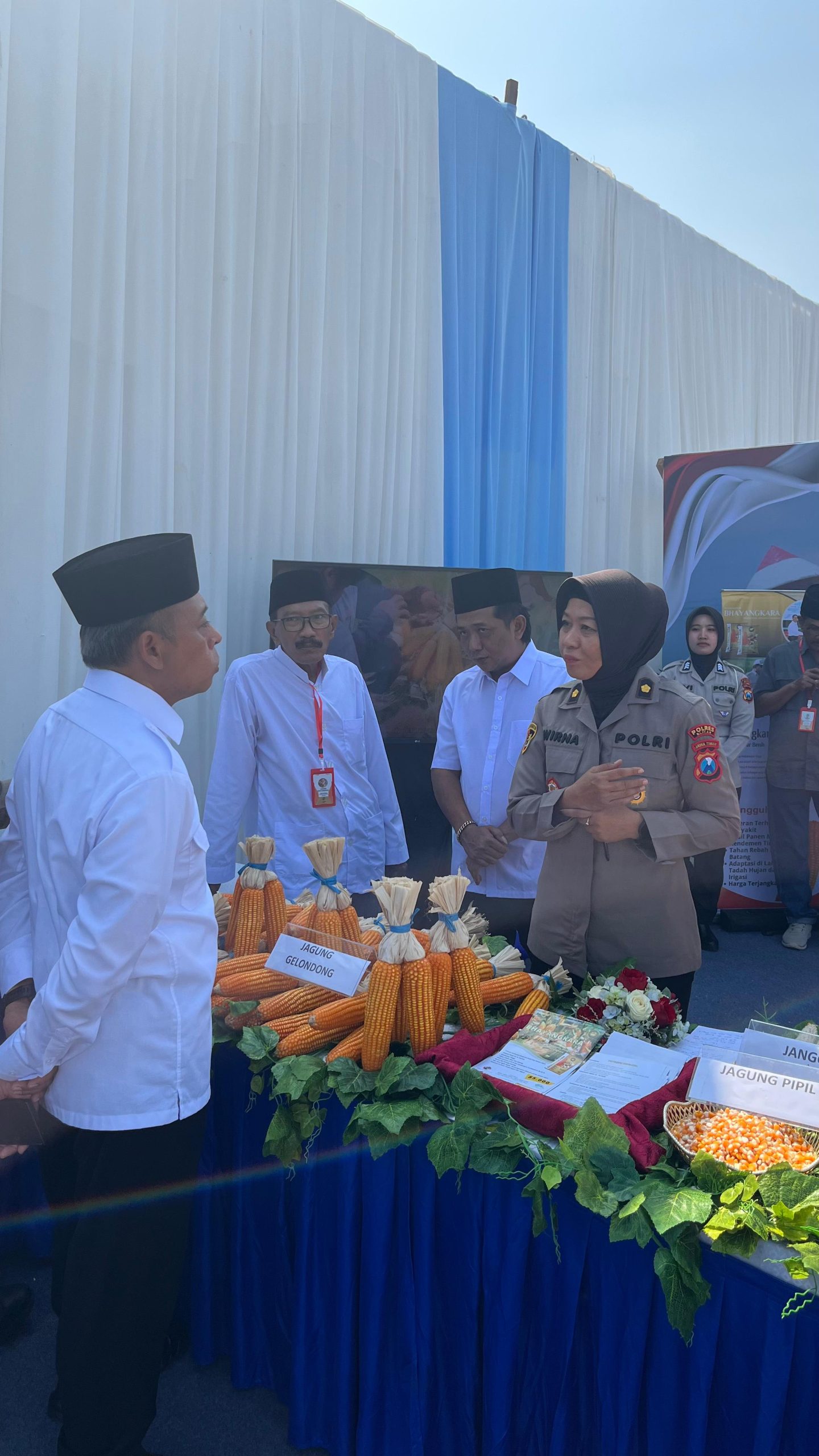 Benih Jagung Bhayangkara Polres Blitar Mulai Ditanam di Sejumlah Ponpes Jawa Timur