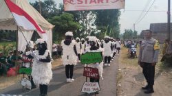 Sebanyak 40 Regu Meriahkan Lomba Baris Kreasi Pemdes Purwodadi Ringinrejo