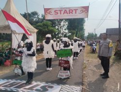 Sebanyak 40 Regu Meriahkan Lomba Baris Kreasi Pemdes Purwodadi Kecamatan Ringinrejo