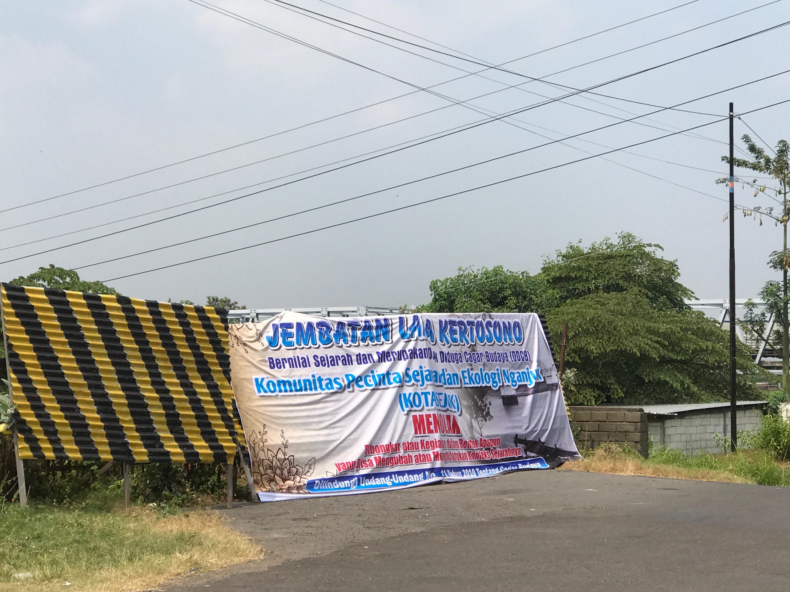 Komunitas Sejarah Tolak Pembongkaran Jembatan Lama Kertosono, Usulkan Jadi Cagar Budaya