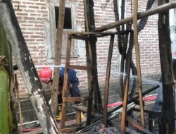 Dapur di Plosojenar, Ponorogo, Hangus Terbakar, Diduga Karena Kompor Gas Tak Dimatikan. Kerugian Ditaksir Puluhan Juta