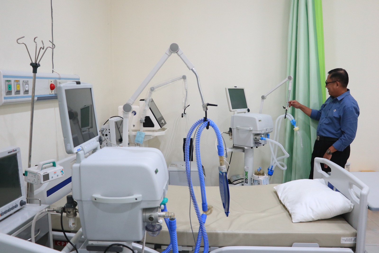 Dana DBHCHT Perkuat Layanan RSUD Hospitel Bantarangin, Ventilator Baru Bikin Pasien Lebih Nyaman