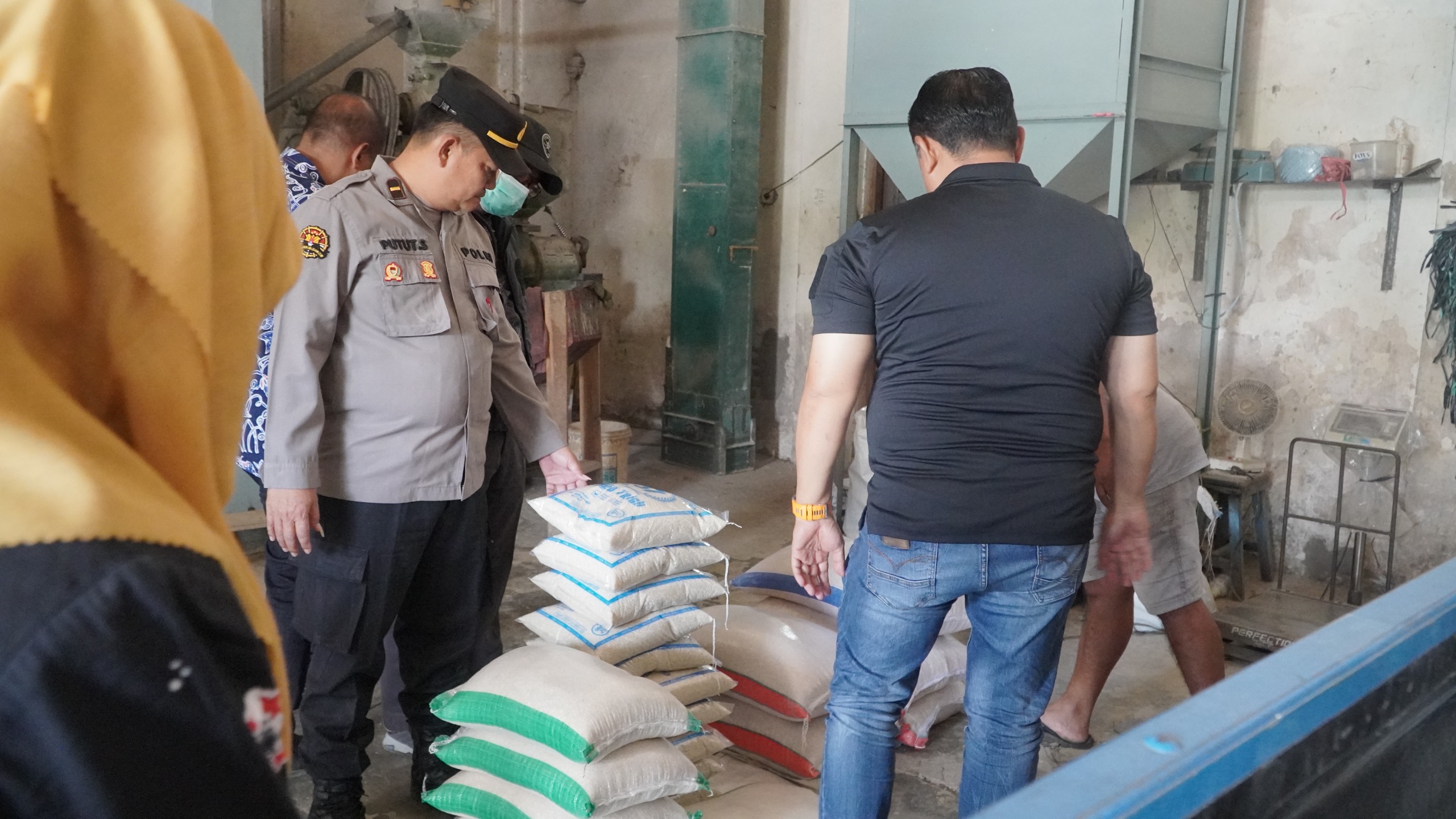 Satgas Pangan Polres Blitar Lakukan Pendataan Stok Beras, Cegah Kelangkaan dan Lonjakan Harga