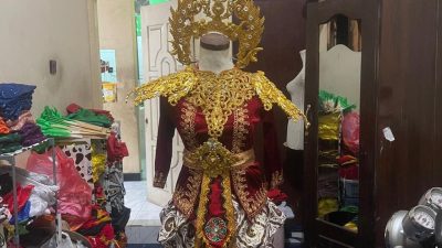 Permintaan Persewaan Busana Karnaval di Kediri Melonjak Jelang 17 Agustus