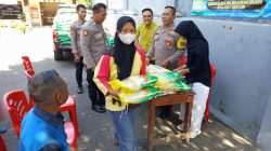 Warga Ringinrejo Antusias Borong Beras Murah di Gerakan Pangan Murah