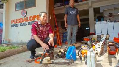 BPBD Kabupaten Kediri Siapkan Sarpras Lengkap Hadapi Potensi Bencana