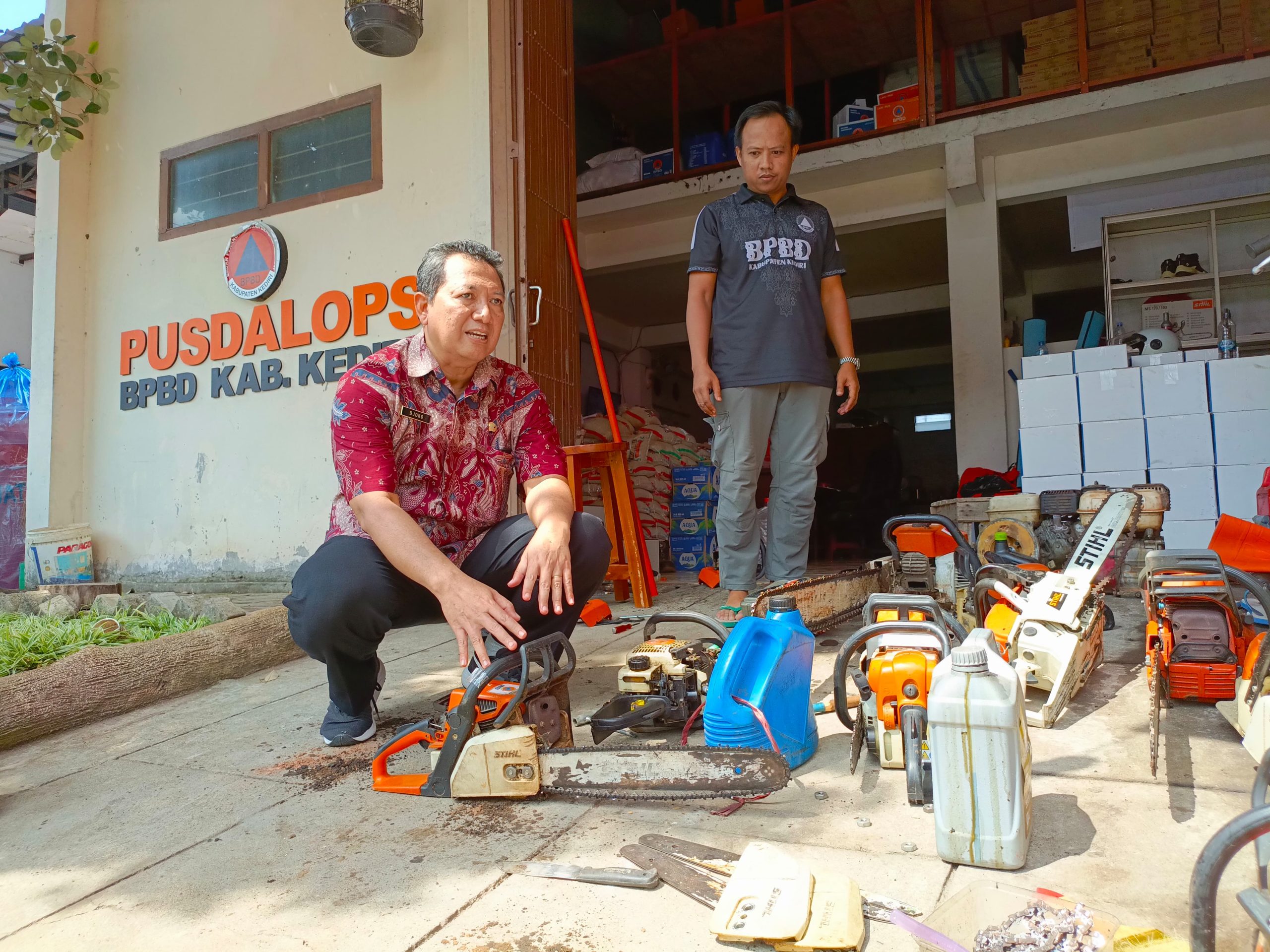 BPBD Kediri Siapkan Sarpras Lengkap Hadapi Potensi Bencana