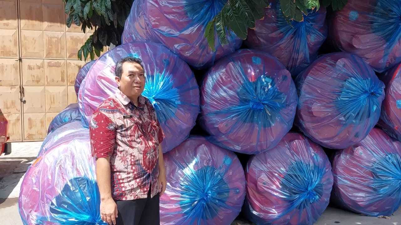 BPBD Kediri Terima 50 Tandon Air untuk Antisipasi Kekeringan