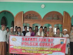 Polsek Gurah Laksanakan Safari Jumat Rembug Kamtibmas