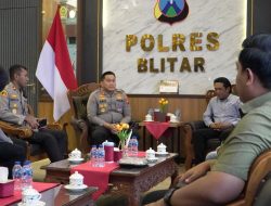 Kapolres Blitar Bahas Distribusi Jagung Bersama Petani dari Empat Daerah