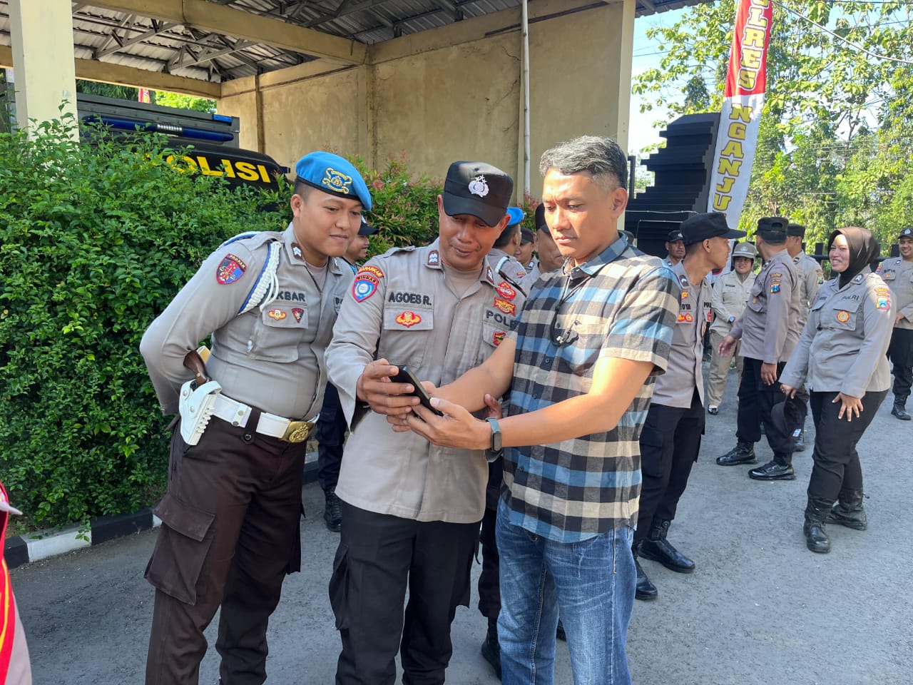 HP Anggota Polres Nganjuk Diperiksa Mendadak, Ini Tujuannya