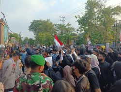 Aksi Massa di Kediri Kota Memanas, Warga Pasar Bandar Ikut Resah