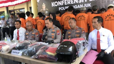 Sebulan, 19 Kasus Narkoba Terungkap di Nganjuk, Satu Bandar Masih Diburu