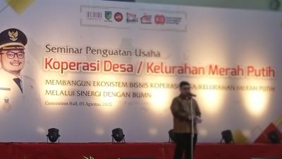 Bupati Kediri, Mas Dhito Buka Seminar KPMD, Dorong Sinergi Koperasi Desa dengan BUMN dan UMKM