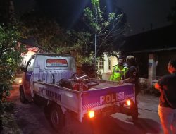 Diduga Terlibat Balap Liar, Pemotor Tabrak Truk di Jalan Semeru Kota Kediri