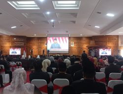 Rapat Paripurna DPRD Kabupaten Kediri, Dengarkan Pidato Presiden Prabowo, Tekankan Efisiensi Anggaran