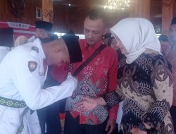 Harapan dan Haru Warnai Pengukuhan Paskibra Kabupaten Kediri 2025