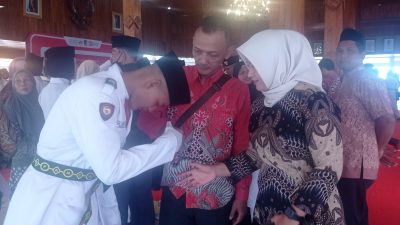 Harapan dan Haru Warnai Pengukuhan Paskibra Kabupaten Kediri 2025