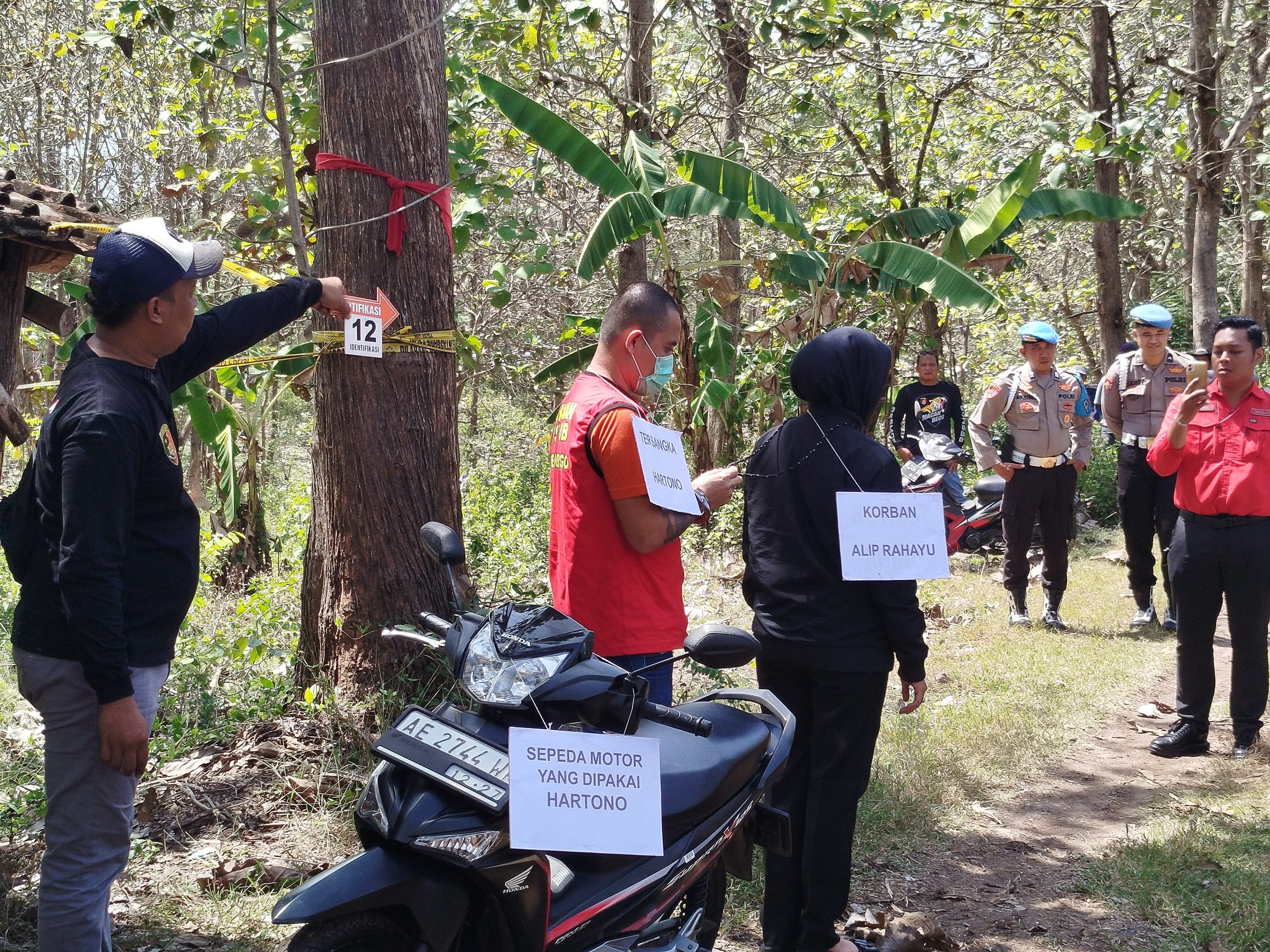 Rekonstruksi Kasus Pembunuhan di Ponorogo, Tersangka Peragakan 21 Adegan
