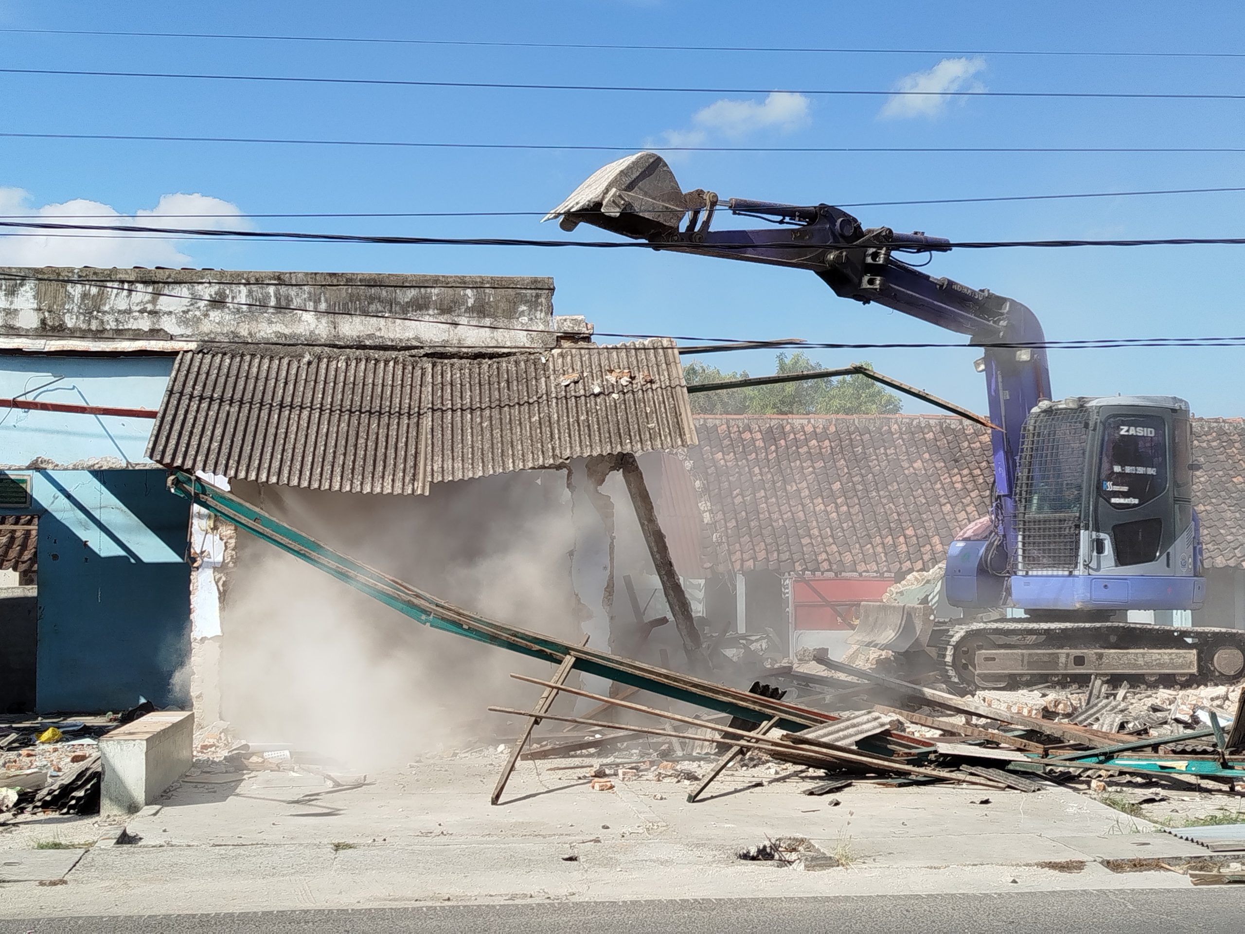 Belasan Warung Prostitusi di Pasar Janti Ponorogo Dibongkar Aparat Desa