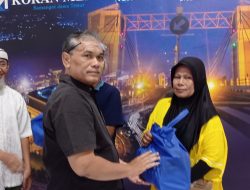 Bakti Sosial Isi Acara HUT Koran Memo ke-11, Sebanyak 50 Warga Mendapat Paket Sembako