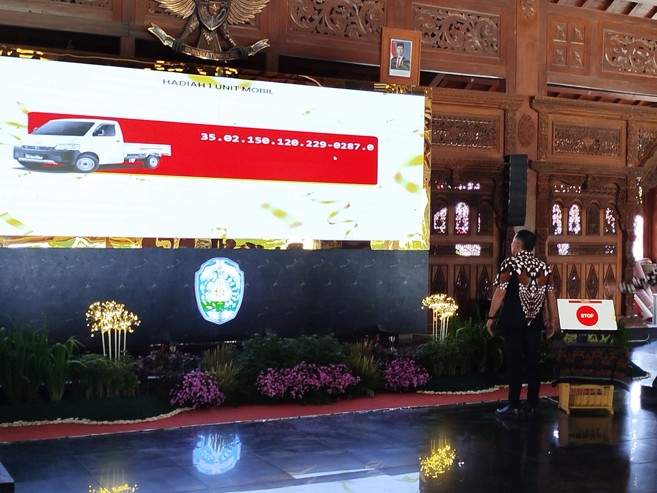 Pemkab Ponorogo Gelar Undian Pajak Ekstra Vaganza, Warga Taat Pajak Raih Hadiah