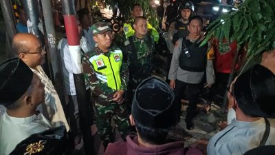 Patroli Gabungan Polri dan TNI Tingkatkan Keamanan Kota Kediri di Malam Hari