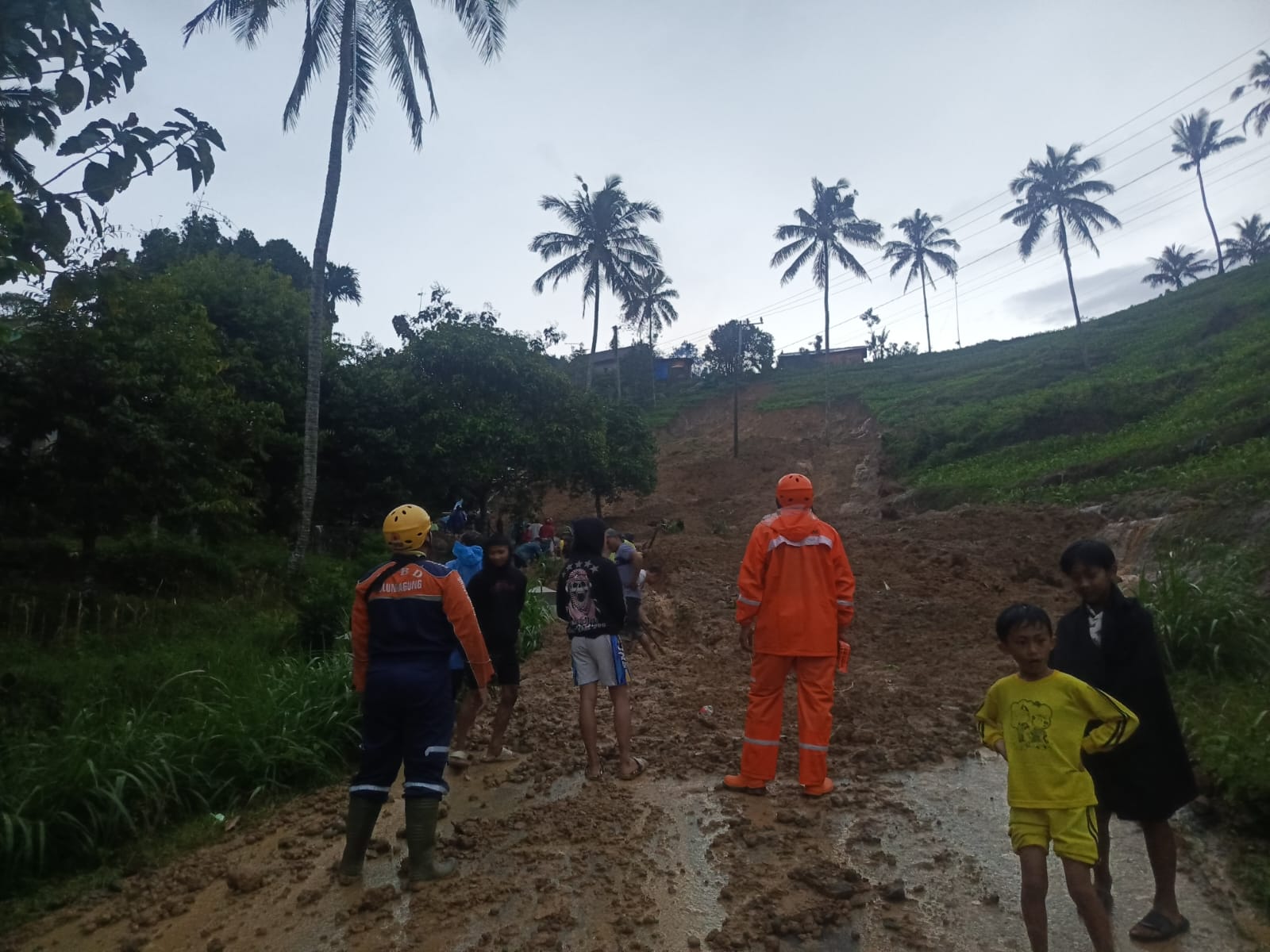 Ruas Jalan Tulungagung–Trenggalek yang Tertutup Longsor Mulai Dibuka, Hanya untuk Warga Setempat