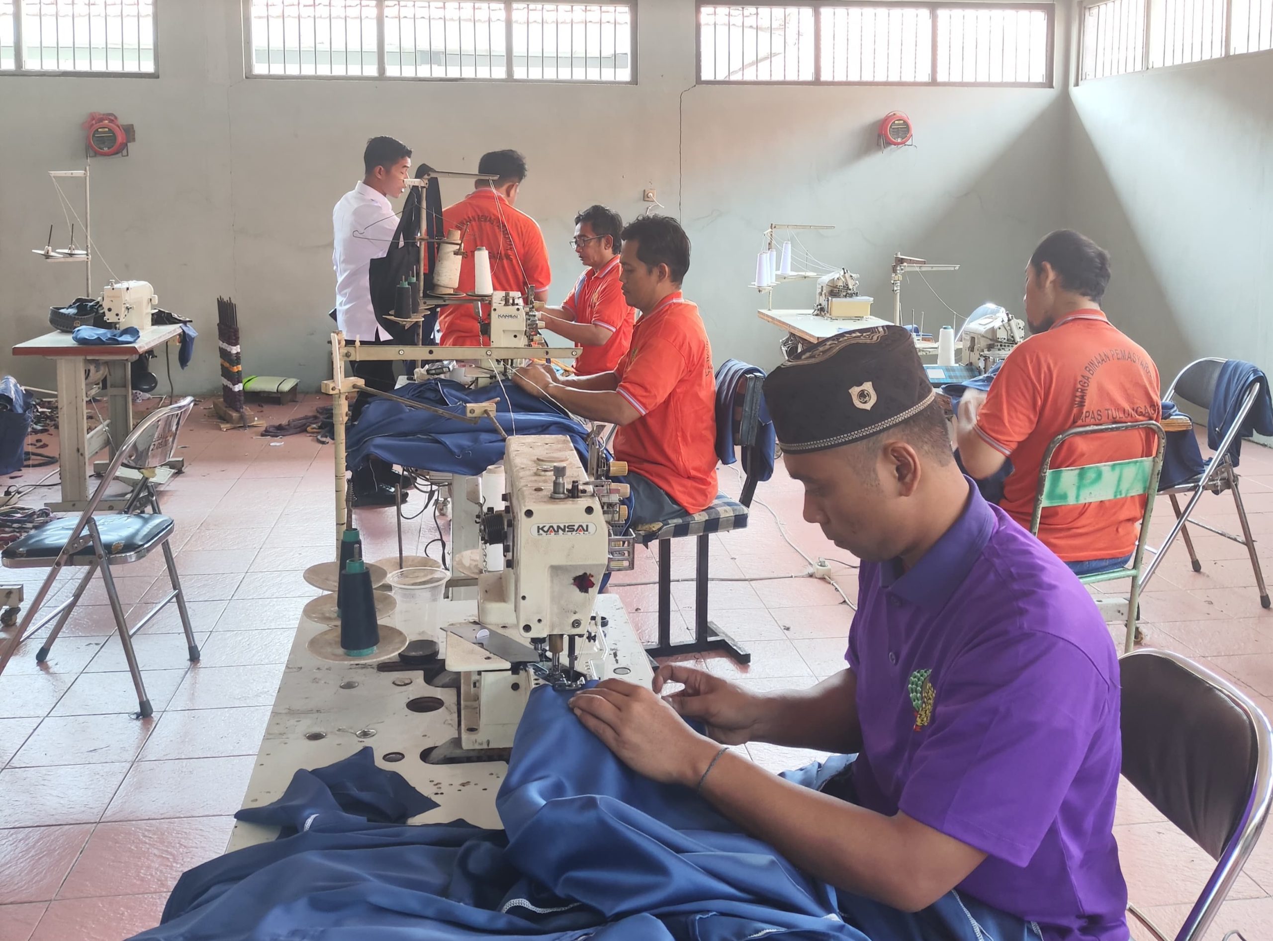 Sebanyak 115 Warga Binaan Lapas Tulungagung Ikuti Program Kemandirian, Raup Tabungan Hingga Rp700 Ribu per Bulan