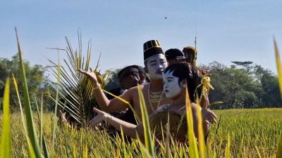 radisi Methik Pari di Glinggang Sampung, Ungkapan Syukur Warga atas Panen Melimpah