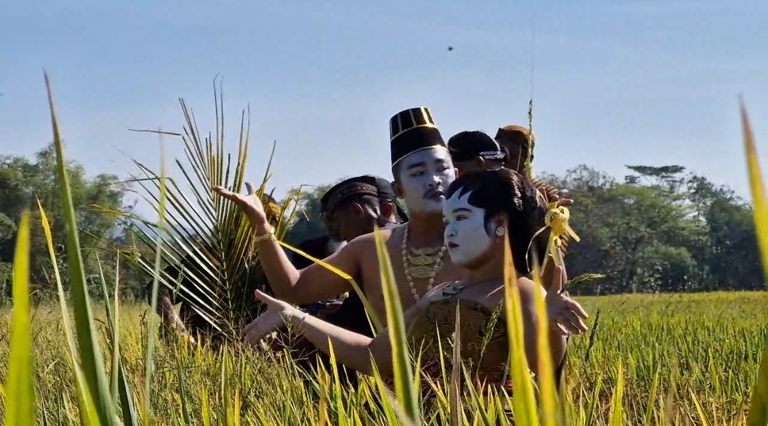 radisi Methik Pari di Glinggang Sampung, Ungkapan Syukur Warga atas Panen Melimpah